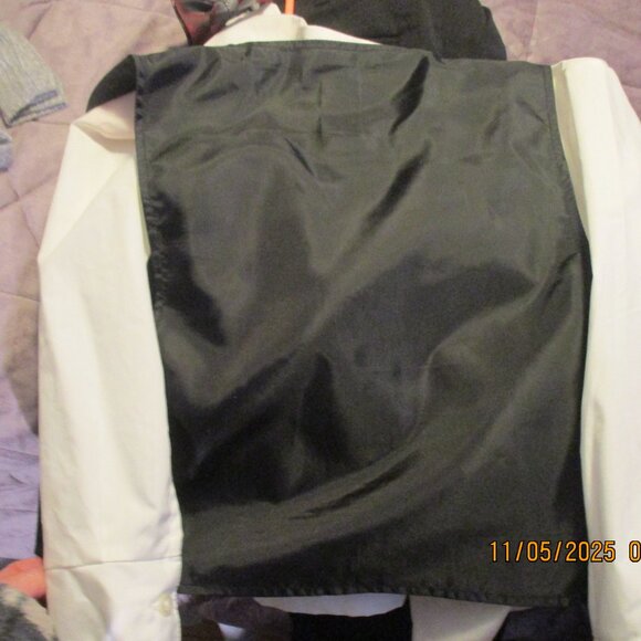 kenneth cole reaction boys suit with vest and tie sz 6 shirt sz 5 worn once - Picture 5 of 5